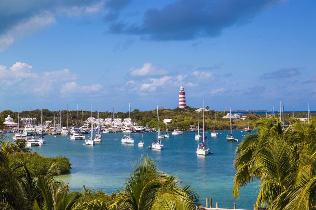 Elbow Reef Lighthouse is the last kerosene-burning, manned lighthouse in the world. It was built by the British Imperial Lighthouse Service during the 1860s. Photo by Jon Arnold Images Ltd/Alamy Stock Photo