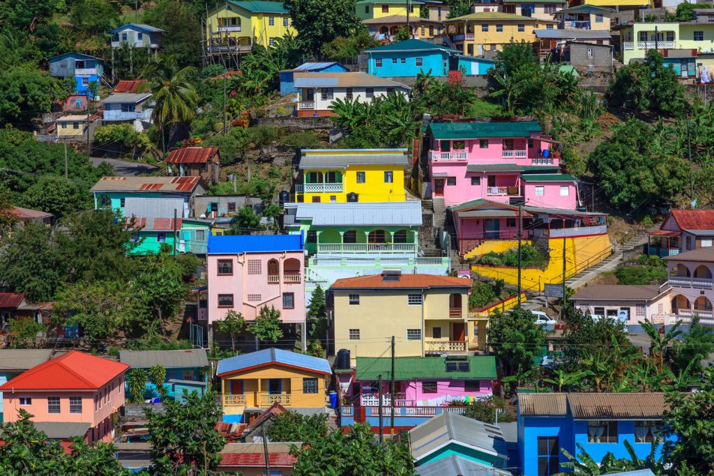 Canaries, St Lucia. Photo by Findlay/Alamy Stock Photo