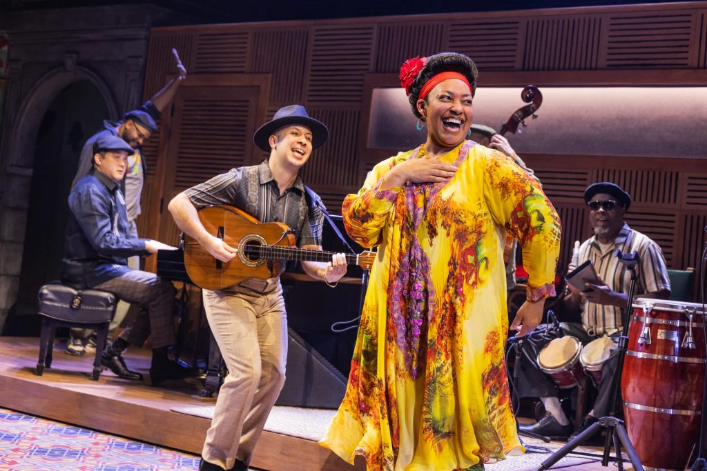 Natalie Venetia Belcon in a scene from Broadway’s Buena Vista Social Club. Photo by Matthew Murphy, courtesy Sunshine Sachs Morgan & Lylis